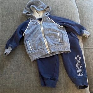 Boy’s Calvin Klein Sweatsuit- size 18 months